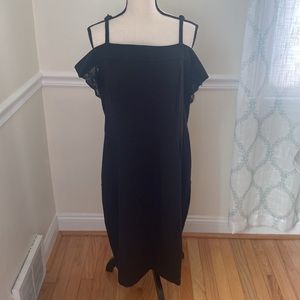Nicole by Nicole Miller black dress Size XL.
